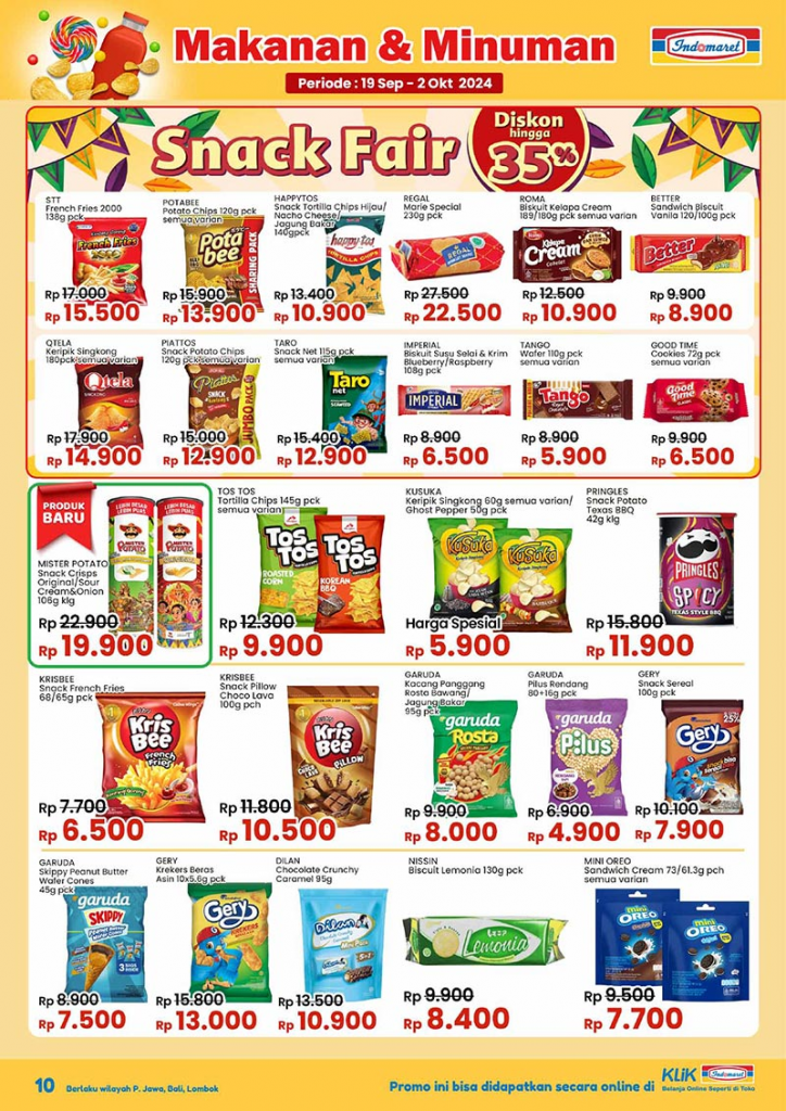 Katalog Promo Makanan & Minuman Indomaret